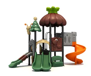 Public Park Structures Playground Equipment for Children / Outdoor Play Structure and Kids Play Toys for Community