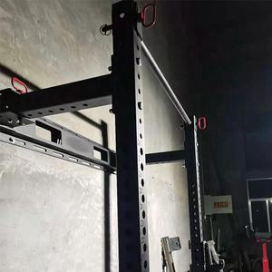 Power <span class=keywords><strong>Rack</strong></span> Pieghevole in Metallo con Logo Personalizzato Montato a Parete per Uso Commerciale Modello CF Gabbia per <span class=keywords><strong>Squat</strong></span> Attrezzatura da Palestra per Allenamento Fitness - Product Image 5