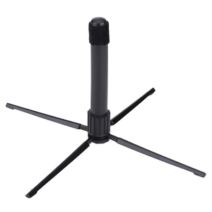 Support pliable léger <span class=keywords><strong>en</strong></span> métal pour clarinette, flûte, oboe, accessoire de support à 4 pieds - Product Image 1
