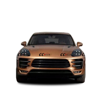 Kit carrosserie large de haute qualité pour Porsche Macan, lèvre avant, diffuseur arrière, jupes latérales, passages de roue, aileron, lifting