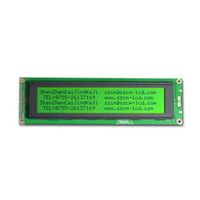 Module d'affichage LCD 40x4 caractères STN COB jaune-vert 5V 3V, alimentation usine 2026, prend en charge I2C 3 fils SPI pour équipements et machines