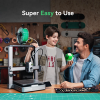 Impresora 3D Creality Hi Combo, 16 Colores, Multimaterial, Inteligente, CFS, Impresión Rápida de 500 mm/s, Impresora de Escritorio Portátil de Alta Velocidad