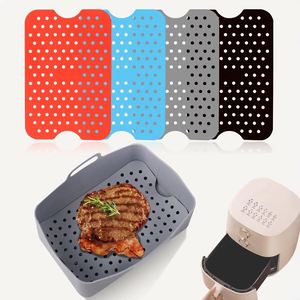 Food Grade <b>Silicone</b> <b>Baking</b> Mat Special Lining Accessories High Temperature <b>Baking</b> air Fryer Anti-scalding Insulation Pad - Product Image 1