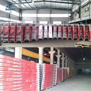 Loại IA 300lbs 2 3 4 5 6 7 Bước 2M, 3m Vật Liệu Frp Sợi Thủy Tinh Nền Tảng Công Việc <span class=keywords><strong>Folding</strong></span> Ladder Với Lan Can - Product Image 2