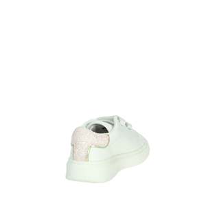 D.A.T.E. Sneakers da Ragazza Bianche e Rosa con Chiusura in Velcro, Scarpe di Tela alla Moda - Product Image 3