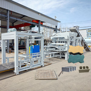Famosa máquina de fabricación de ladrillos de hormigón de, máquina automática de bloques, máquina de fabricación de ladrillos ecológicos sólidos con alta calidad - Product Image 4