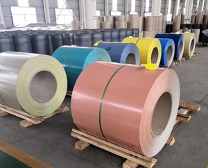 0.4mm ppgl prepainted gi thép cuộn/ppgi/Màu tráng ppgi mã màu trắng 9016 prepainted cuộn dây thép mạ kẽm - Product Image 4