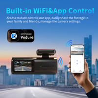 Cámara para Coche 2K con Grabación en Bucle, Visión Nocturna, WiFi Integrado, Sensor G, Monitor de Estacionamiento, Mini Caja Negra Oculta