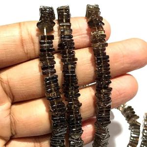 Cuentas de piedras preciosas sueltas con forma de cuarzo ahumado, fabricación de joyas, collar/pulsera, precio mayorista por hebra, calidad superior natural - Product Image 3