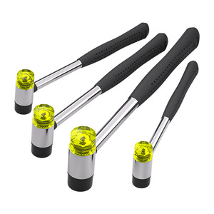 Rubber Installation Hammer Solid Head Textured Grip Home Use - Product Image 5