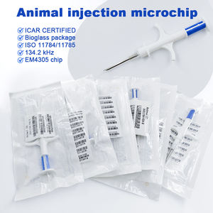 Microchip RFID pour animaux 134,2 kHz FDX-B ISO11784/11785, transpondeur injectable pour l'identification des animaux de compagnie et du bétail - Product Image 3