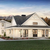 Maison préfabriquée modulaire, petite maison, mur extérieur, villas modernes de luxe, kit de panneaux pour maison
