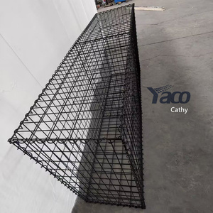 Boîte gabion soudée en fil d'acier galvanisé pour projets de lutte contre les inondations, fournie directement par l'<span class=keywords><strong>usine</strong></span> - Product Image 4