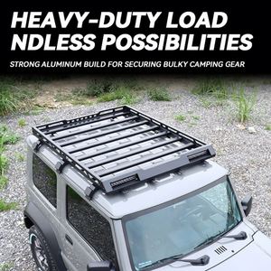 แร็คหลังคาสัมภาระถอดออกได้ชิ้นส่วนตัวถังเหล็กใหม่สำหรับอุปกรณ์เสริม Suzuki Jimny JB64 JB74 - Product Image 3