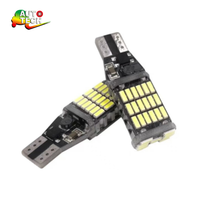 Feux arrière de voiture T15 DC12V-24V blanc froid CANBUS avec décodeur de clignotant, accessoires d'éclairage automobile