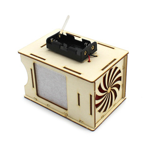 Kit de purificador de aire Y1, modelo de madera, control manual, juguete educativo STEM para niños de 7 a 9 años, experimento científico, ensamblaje DIY - Product Image 1