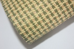 Papier peint en rotin tressé de style japonais, papier peint en herbe de luxe, tissu texturé en <span class=keywords><strong>paille</strong></span> de riz, rouleau pour la décoration de la maison, salon - Product Image 2