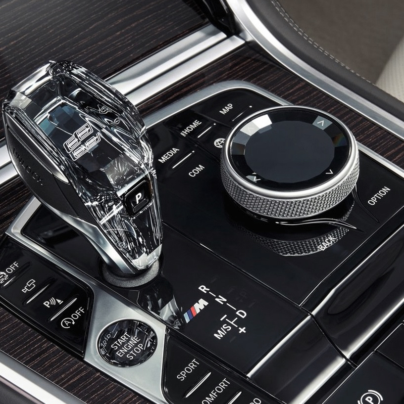 Crystal Three-Piece Set Gear Shift Knobs for BMW 8 Series
