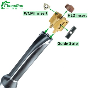 직경 28-70mm 3D/5D/8D/10D HLC 산업용 정밀 크라운 드릴 비트, 스테인리스 스틸 심공용 Chuanrun U 드릴 - Product Image 3