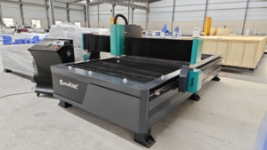 Machine de découpe <span class=keywords><strong>plasma</strong></span> CNC industrielle 1530, équipement de découpe de métal de précision pour l'usine de fabrication de structures en acier - Product Image 3