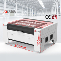Machine de gravure et de découpe au laser CO2 JQLASER 1390, 1300*900 mm, découpeuse laser CNC pour acrylique, bois, MDF, cuir et matériaux non métalliques