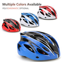 Casque de vélo léger moulé d'une seule pièce, respirant et réglable pour la pratique du VTT et de la route