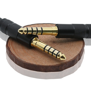 สายสัญญาณเสียง PVC ทองแดงปลอดออกซิเจนชุบเงิน 120 ซม. สีเทาเย็น สำหรับหูฟัง MP3 อุปกรณ์เสริม DIY สำหรับผู้รักเสียงเพลง - Product Image 2