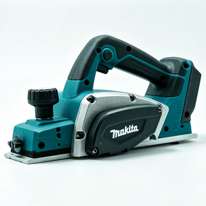 Raboteuse électrique sans fil <span class=keywords><strong>Makita</strong></span> DKP181, outil de travail du bois sans balais pour le dégrossissage des surfaces en bois et les travaux de menuiserie - Product Image 1