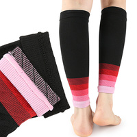 Chaussettes de compression unisexes pour le cyclisme et la course en extérieur, manches de compression respirantes et extensibles anti-transpiration pour le fitness et le sport