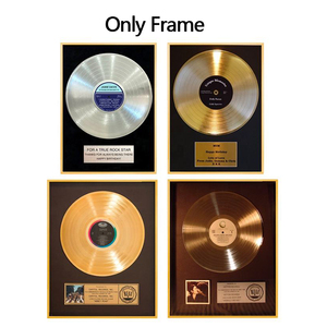 Plaque personnalisée or argent noir tenture murale cadre en aluminium affiche or <span class=keywords><strong>platine</strong></span> cadre pour disque <span class=keywords><strong>vinyle</strong></span> - Product Image 6
