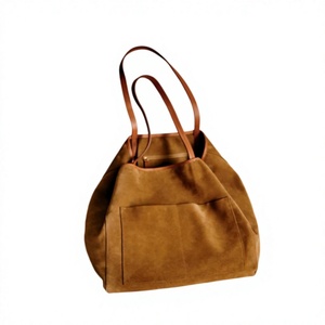 Bolso de Mano Casual de Cuero Genuino, Duradero, Personalizado OEM, con Cierre de Cremallera Suave, Impermeable, Ecológico, de Gran Capacidad - Product Image 4