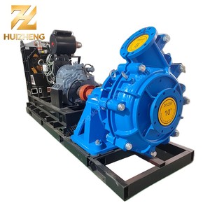 High Efficiency Heavy Duty High Chrome Horizontal Centrifugal Slurry <b>Pump</b> 2-Year Warranty Customized Support Ultra High - Product Image 1