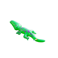 Arroseur gonflable de jardin de crocodile, jouet gonflable d'eau pour l'amusement extérieur d'été, jouet d'arrosage de pelouse pour des enfants