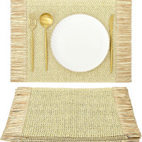 Sous-plat moderne et simple antidérapant isolant thermiquement pour assiettes, tasses, bols et utilisation sur table