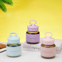 Estudiante Mango portátil Mini Shaker Cup Cute Fat Glass Split Water Cup Soporte para teléfono móvil Regalo