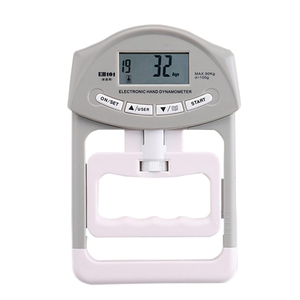 Medidor de Fuerza de Agarre de 198 lb/90 kg, Dinamómetro Electrónico Digital de Captura Automática de la Potencia de Agarre de la Mano - Product Image 1