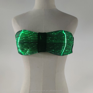 <span class=keywords><strong>LED</strong></span> sáng hiệu suất mặc cô gái áo ngực với màu sắc thay đổi sợi quang ánh sáng cho bên raves - Product Image 5