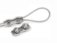 Drahtseil griffe aus Edelstahl Marine Simplex /Duplex-Drahtseil klemmen Kabel klemmen für Rigging