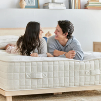 Matelas à ressorts ensachés extra ferme de qualité professionnelle, taille King Size, Colchones Ortopedicos, matelas en mousse à mémoire de forme en gel