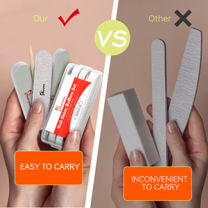 Kit professionnel d'outils de manucure : limes à ongles et tampons rectangulaires pour le soin des ongles - Product Image 3