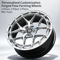 Jantes FLowtone à design creux Rpf1, 5x112 5x114.3, 19 pouces, jantes soudées pour Mustang Tesla Model 3 Model Y Dodge Aion