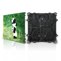 Módulo de Pantalla LED HD de Paso Fino COB con Marco Metálico Modular de Instalación Rápida, Panel de Video Wall para Publicidad