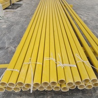 Tubo hueco de fibra de vidrio duradero Diámetro personalizado Precio bajo Tubo de fibra de vidrio 1,25 "Diámetro exterior