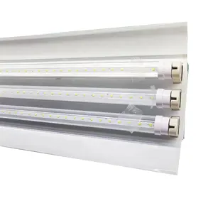 Tubo de luz led lineal t8 t5, accesorios de iluminación, reflector de aluminio