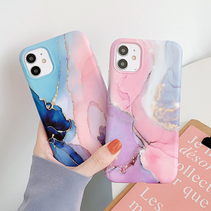 เคสโทรศัพท์ TPU กันกระแทก,เคสโทรศัพท์สำหรับ <span class=keywords><strong>iPhone</strong></span> 14Pro เนื้อหินอ่อนกลิตเตอร์สำหรับ IPhone11 12 13 14Pro Max Plus XR <span class=keywords><strong>XS</strong></span> Max X - Product Image 2