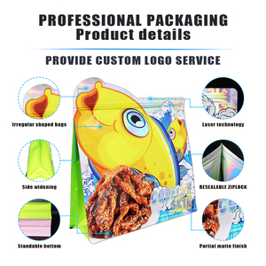 Tas Mylar besar kustom aluminium foil quare bawah tas paket 500G berdiri kantong risleting kantong kemasan kopi - Product Image 2