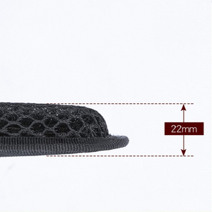 Almohadilla de hombro transpirable de malla PE desmontable para reducción de presión, accesorio unisex para correa de mochila de pesca al aire libre - Product Image 6