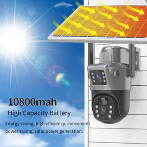 Caméra dôme extérieure V380pro 4G solaire étanche avec suivi automatique, détection de mouvement, vision nocturne IP67 - Product Image 5