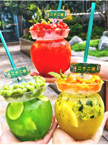 Chai nhựa đựng nước ép, kem, sữa, bánh ngọt <span class=keywords><strong>PET</strong></span> độc đáo, nhãn tùy chỉnh, dung tích 500ml, 800ml, có nắp - Product Image 4