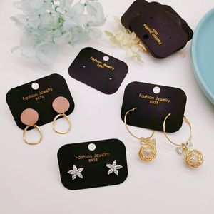 Tùy Chỉnh Bông Tai In Ấn Bìa Nhỏ Đồ Trang Sức Bao Bì Thẻ Giấy Bán Buôn Bông Tai Vòng Cổ Thẻ In Ấn Thẻ - Product Image 6